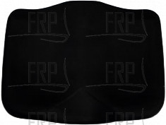 Seat Pad; Black - Product Image