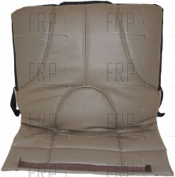 Seat Pad Set, MR124, BEIGE, - Product Image