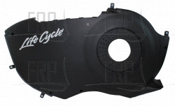 SHROUD/DECAL: MAIN; LIFECYCLE; LEFT; CHGR - Product Image