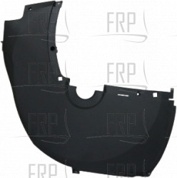 Side Cover Set, Semi, Assembly, right up, EP59 - Product Image