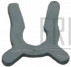 Snap Ring X-Shaped SPCC White Zinc - Product Image