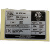 49025581 - Spec Label, ETL, PETP, TM705, 1US - Product Image 49025581 - Spec Label, ETL, PETP, TM705, 1US - Product Image
