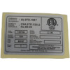 49024608 - Spec Label, ETL, TM685D, 1US, - Product Image 49024608 - Spec Label, ETL, TM685D, 1US, - Product Image