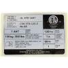 49035526 - Spec Label;ETL;;;;;English;TM746-1US - Product Image 49035526 - Spec Label;ETL;;;;;English;TM746-1US - Product Image