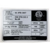 49035671 - Spec Label;ETL;;;;;English;TM758-1US; - Product Image