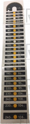 Spec Label;Weight Plate;10LBS - PC - GM11 - Product Image