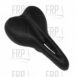 SPORT SADDLE BLACK & RED INCL. SADDLE CLAMP WITHOUT STOPPER - Product Image