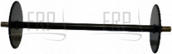 SPROKET SET, TRANSMISSION, R, PAINTING, BL, C - Product Image