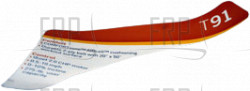 Sticker; Console;L;TM602-1US - Product Image