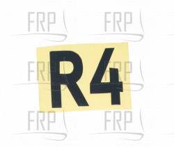 Sticker , Model Number - Product Image