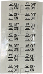 Sticker Switch PVC E5xc - Product Image