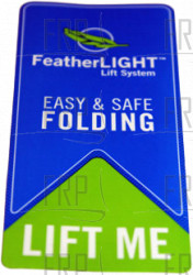 Sticker;Cover;L;TM606-1US - Product Image