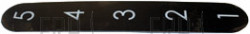 Sticker;Cushion Adjustment;FW77;FW7 - Product Image