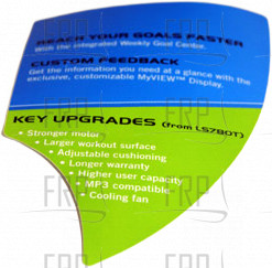 Sticker;Overlay;R;TM604-1US - Product Image