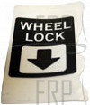 Sticker;POP;30mmX40mm;BL;TM318-1US - Product Image
