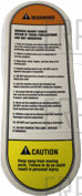 Sticker;Warning - Product Image