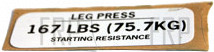 Sticker;Weight ;PL04KM-G3 - Product Image