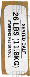 Sticker;Weight;PL03 - Product Image