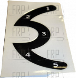Swivel Arm Decal 1;GM204 - Product Image