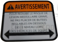 Warning Label;;Adjustable Stop 1;;;;Fren - Product Image