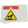 Warning Label;Fly Wheel Cover;;;PVC;;;TM - Product Image