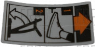 Warning Label;Hook;;;PET;;;TM616; - Product Image