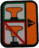 Warning Label;PULL PIN;;;PC;;;GM106; - Product Image