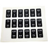 Warning Sticker;Weight Plate;GM204 - Product Image Warning Sticker;Weight Plate;GM204 - Product Image