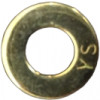 Washer, flat 5/16 zink xtr thick - Product Image
