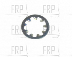 WASHER INT LOCK BLACK 1/4 - Product Image