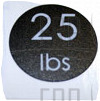 Weight Plate Decal, [FW63] - Product Image