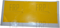 yellow sticker on frame;320*95mm - Product Image